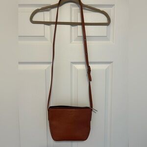 Matt & Nat Brown Textured Crossbody Bag